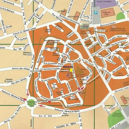 Сasa de vacaciones Maison Au Pied De La Cathedrale Elne